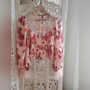 Free People Daphne Blouse